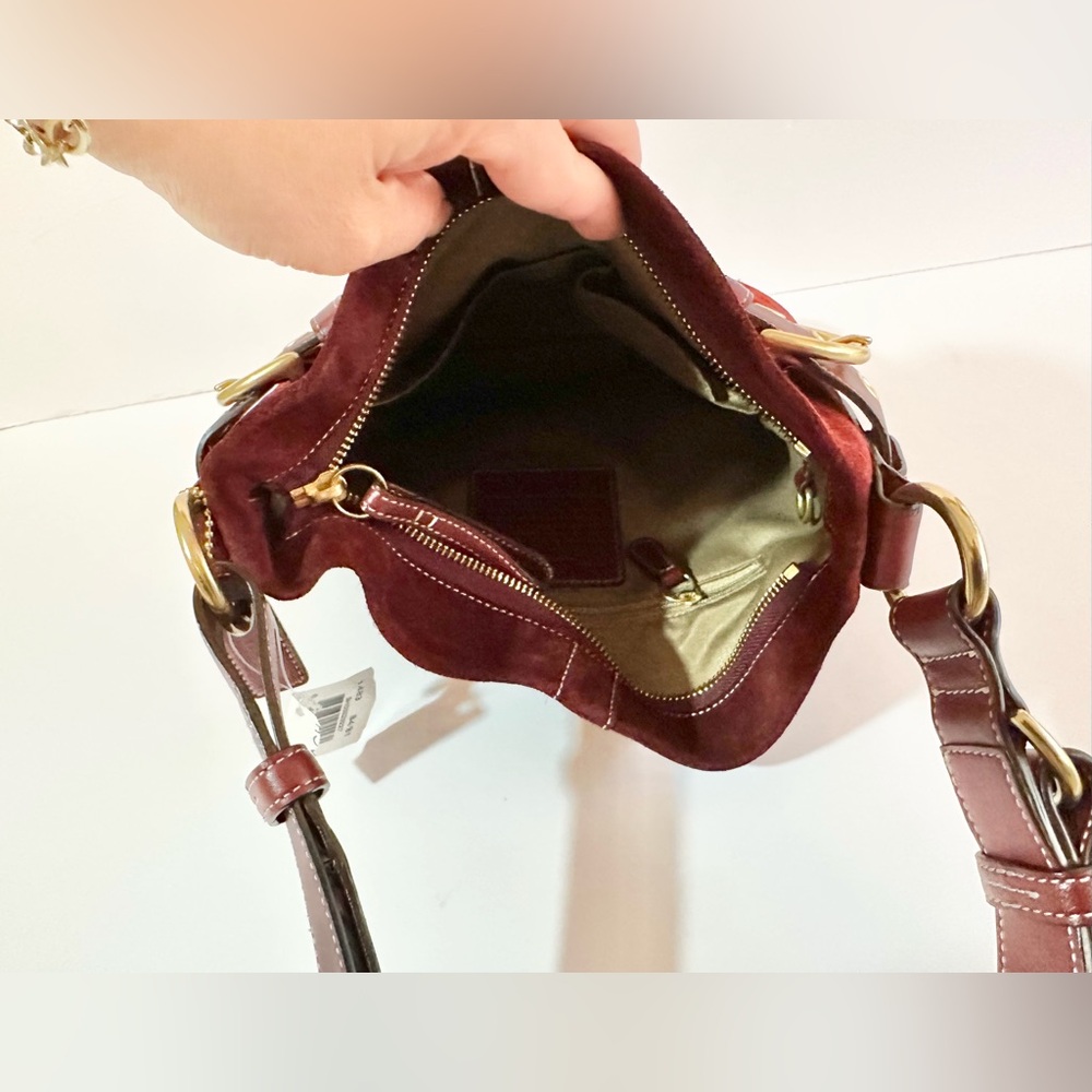 Coach - VINTAGE Suede Soft Duffle Bag - Picture 11 of 15
